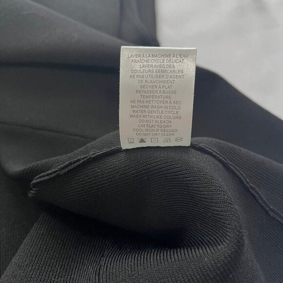 NWOT HOUSE OF HARLOW 1960 BLACK STRETCH KNIT MAXI DRESS - XL - Picture 11 of 11